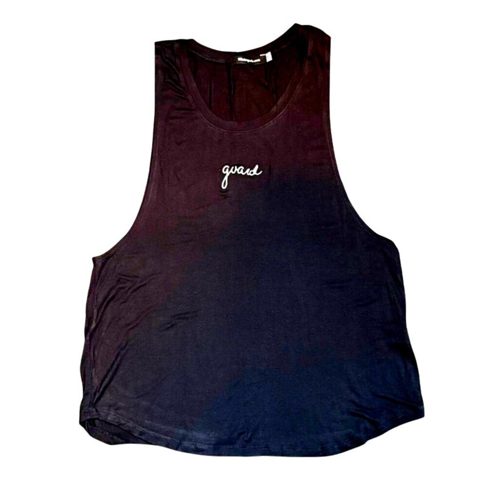 Guard Black Boyfriend Style Tank